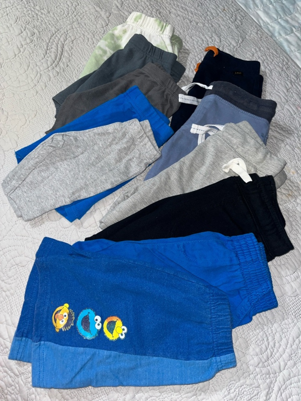 11pc Boy Toddlers Bottoms Bundle